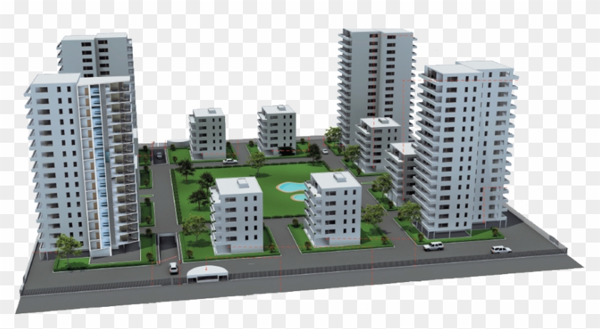 Intelligent Building Automation Systems Can Meet The - Apartment Building Png Clipart