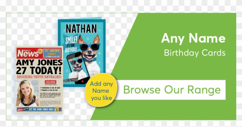 Any Name Cards - Flyer Clipart