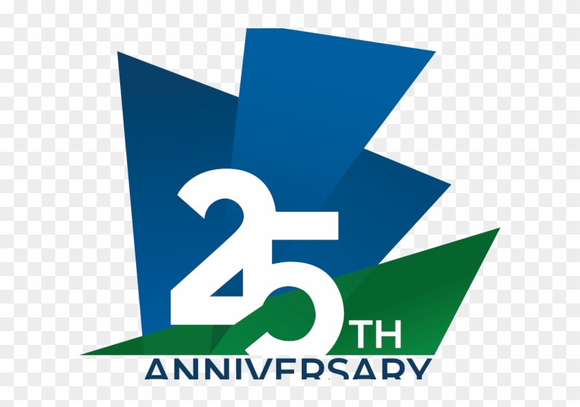 25th Anniversary Signet Web - Graphic Design Clipart