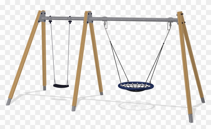 Swing, Bird, Bird Nest, Angle, Outdoor Play Equipment - Ksw90045 0909 Clipart #5842168