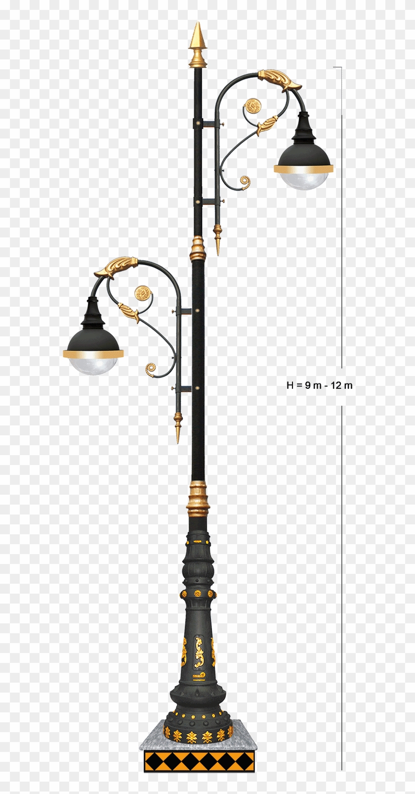 Sli-015 - Transparent Road Lamp Png Clipart