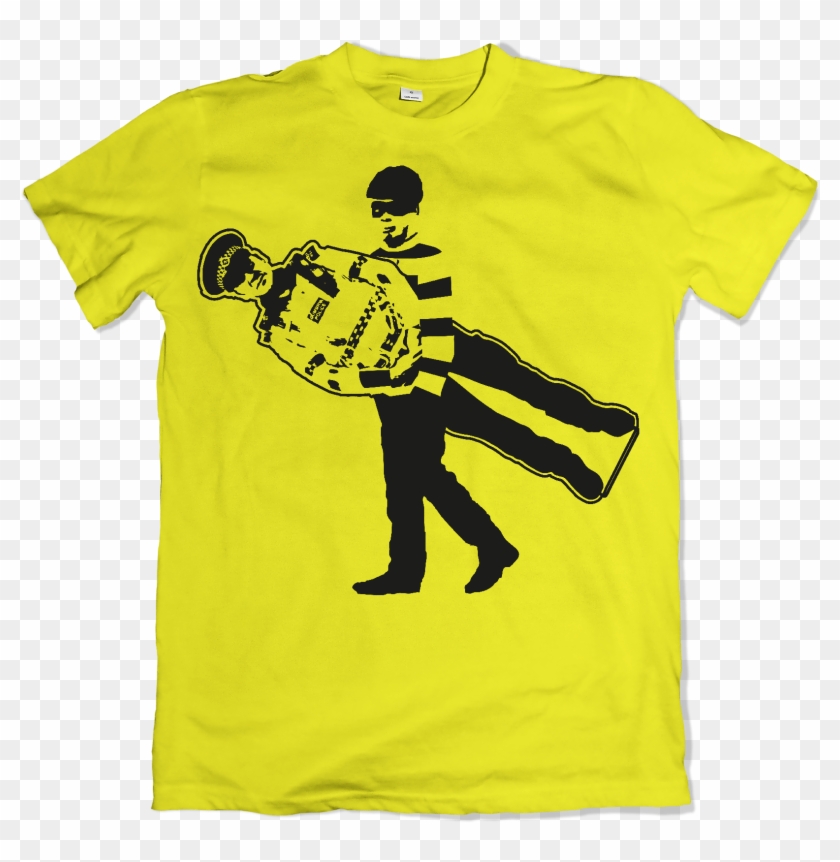 Cardboard Cop T Shirt Design - T Shirt Design Clipart #5842829