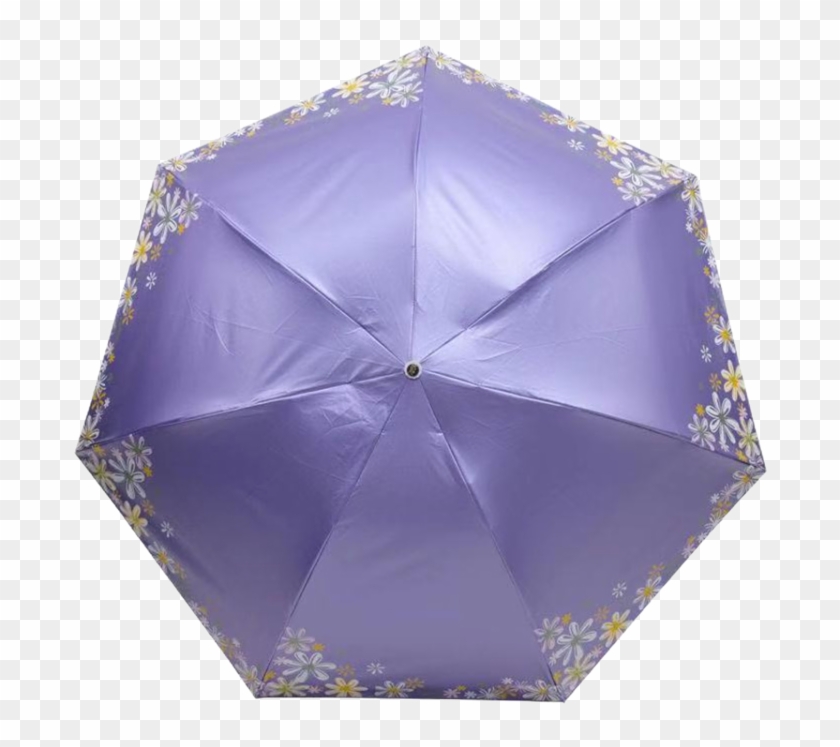 Paradise Umbrella 307e Snow Moon Wind Flower Tri Fold - Umbrella Clipart #5842837