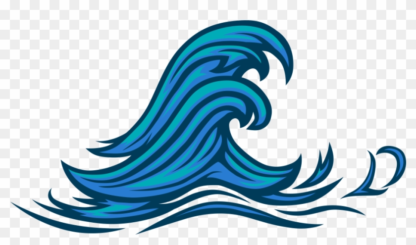 Wave Graphic - Illustration Clipart #5843133
