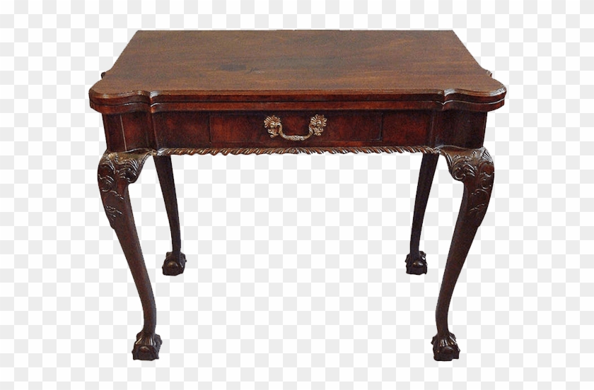An Exceptional George Iii Mahogany Card Table - Coffee Table Clipart #5843292
