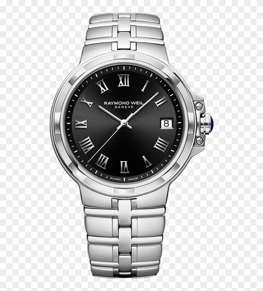 Parsifal Men's Quartz Classic Black Dial Bracelet Watch, - Raymond Weil 2731 St 20001 Clipart #5843988