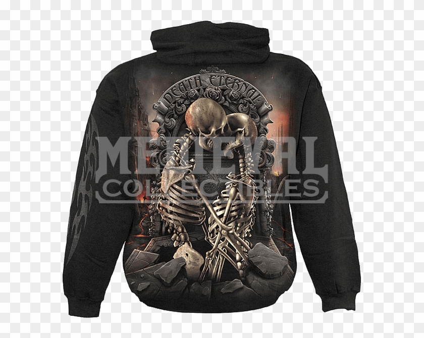 Love Never Dies Skull Clipart #5844050