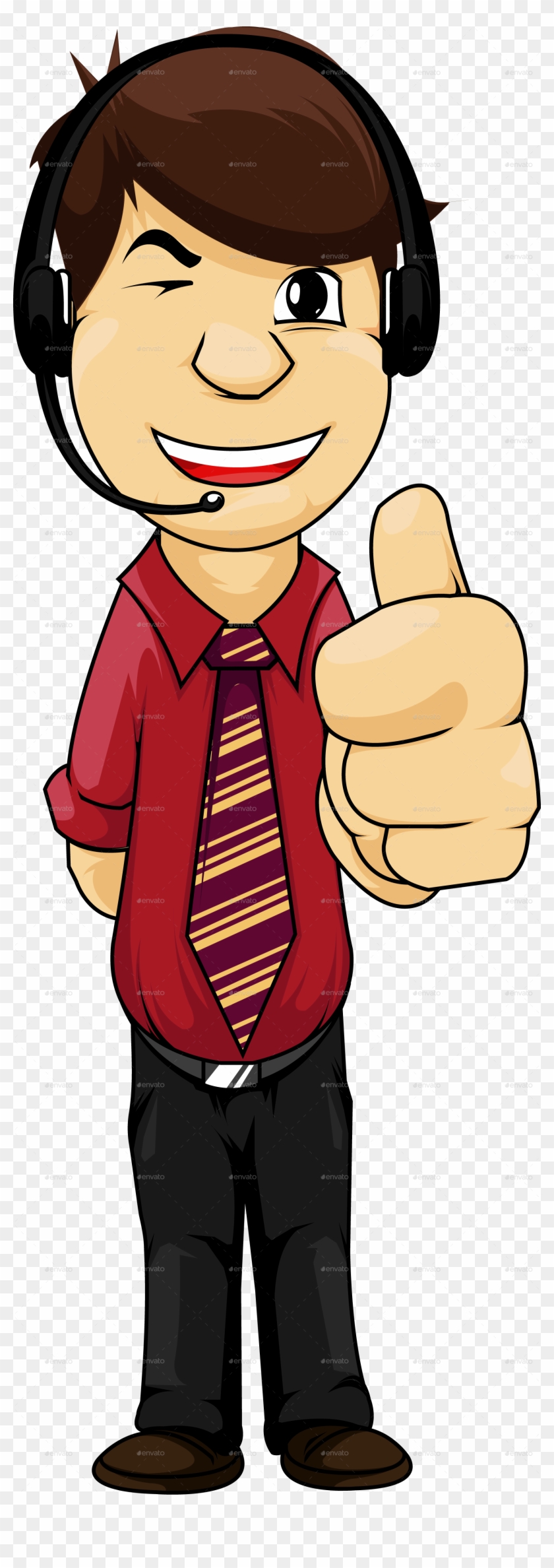 Clipart Royalty Free Stock Business Character By Swodshit - Man Character Png Transparent Png