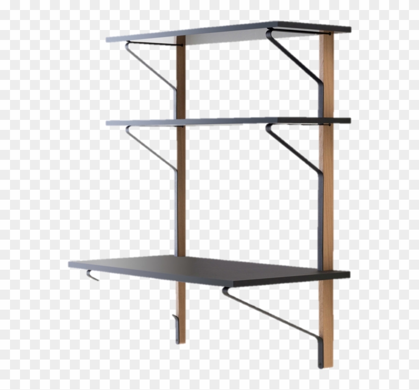 Kaari Shelf With Desk - Scrivania Artek Clipart