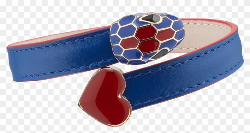 Serpenti Forever Soft Bangle Bracelet In Cobalt Tourmaline - Bulgari Clipart