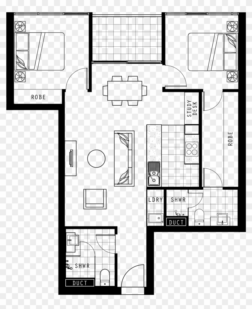 Floor Plan Clipart