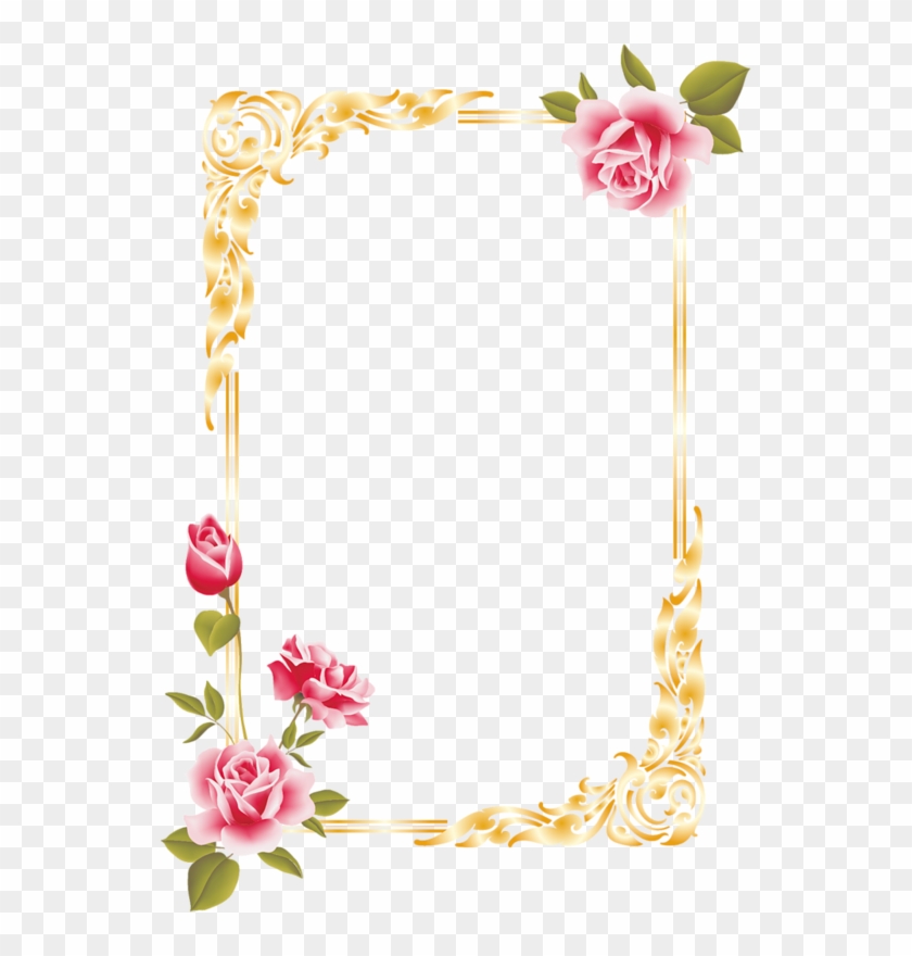 Flower Border Design Png Clipart