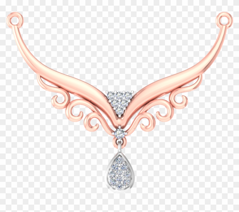 Emulate Mangalsutra - Locket Clipart #5845794