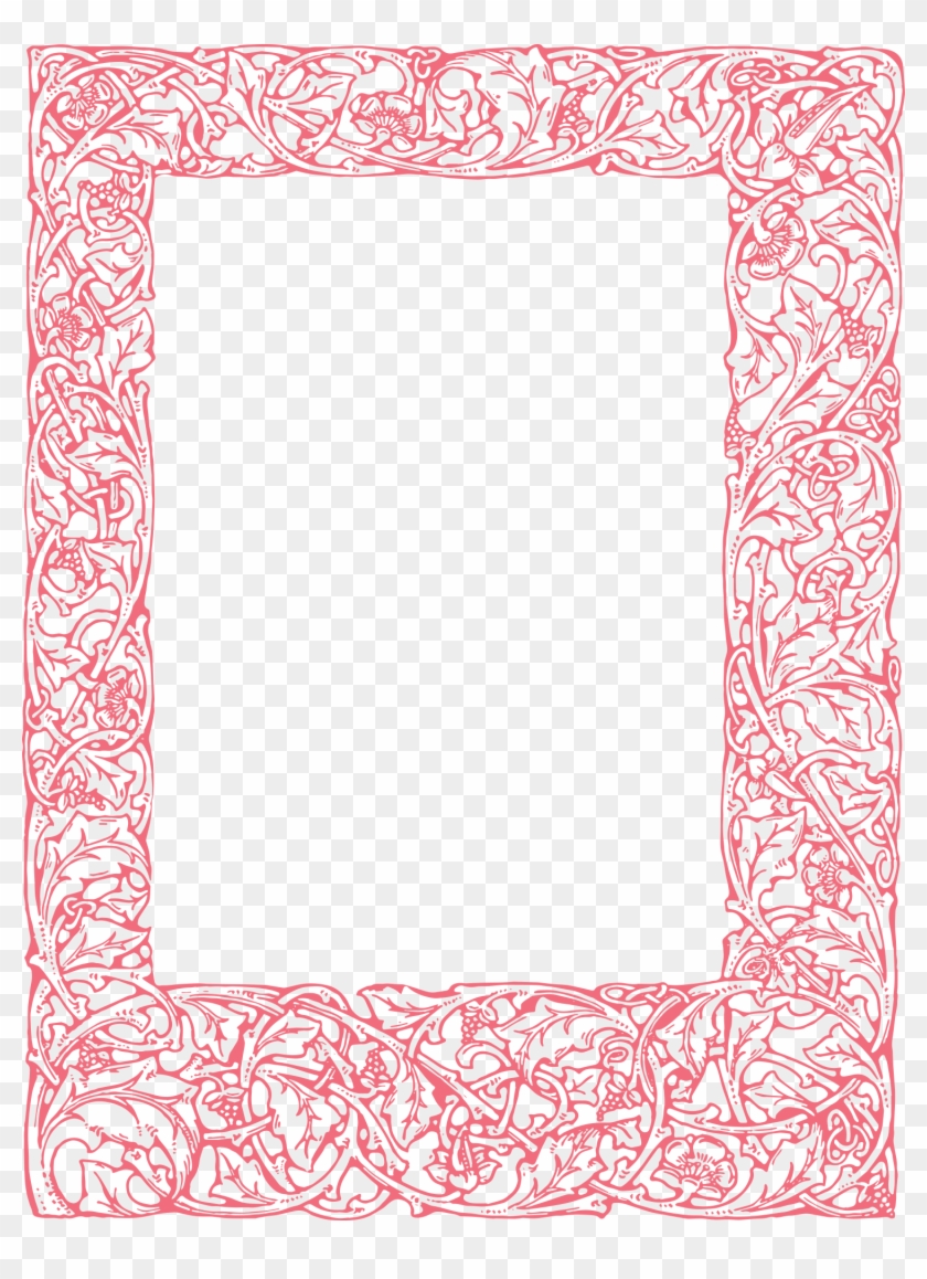 Vintage Border Designs For Cards Png Clipart #5845796
