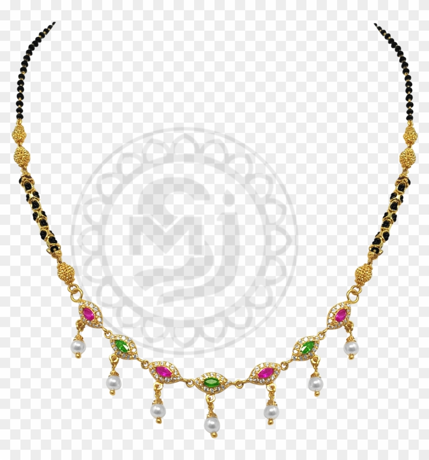 Mangalsutra-015 - Necklace Clipart #5845807