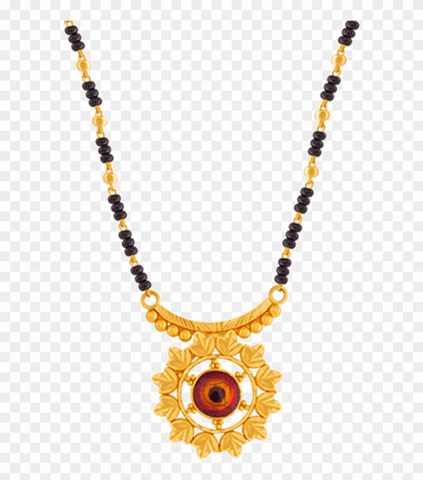 22k Yellow Gold Mangalsutra - Necklace Clipart #5846099
