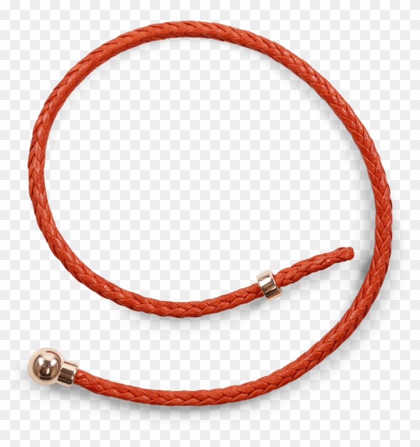 Bracelets Caro 2 Woven Winter Orange Accessory Rose - Circle Clipart #5846172