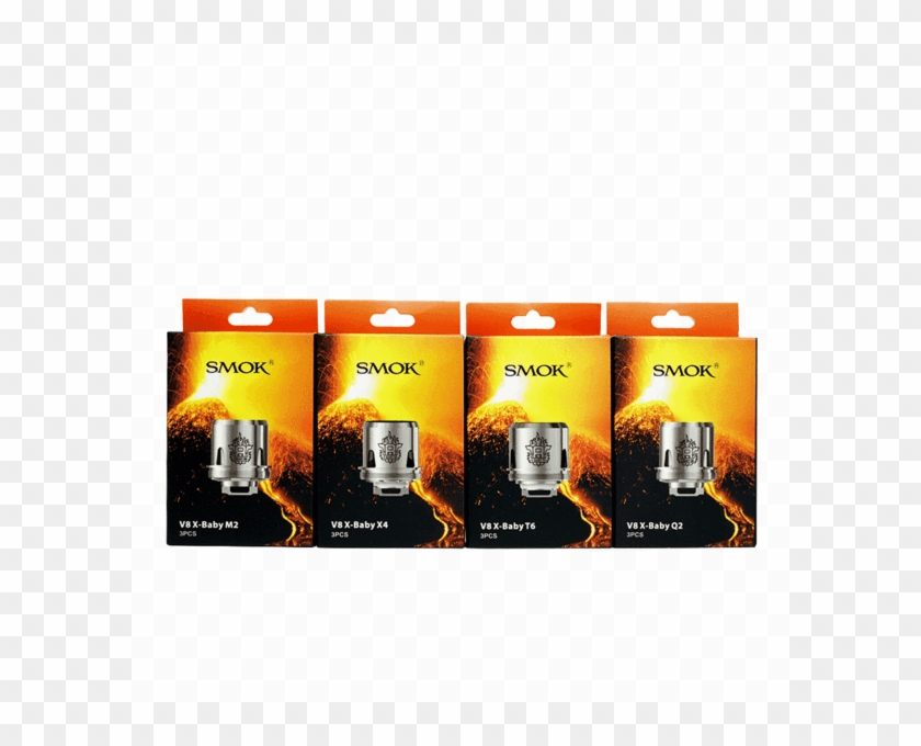Smok Tfv8 X-baby Replacement Coils - Vapor Clipart #5846341