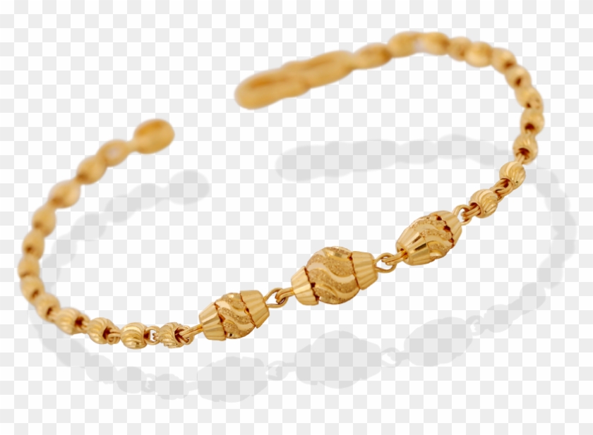 Traditional Rudraksha Gold Bracelet - Bracelet Clipart