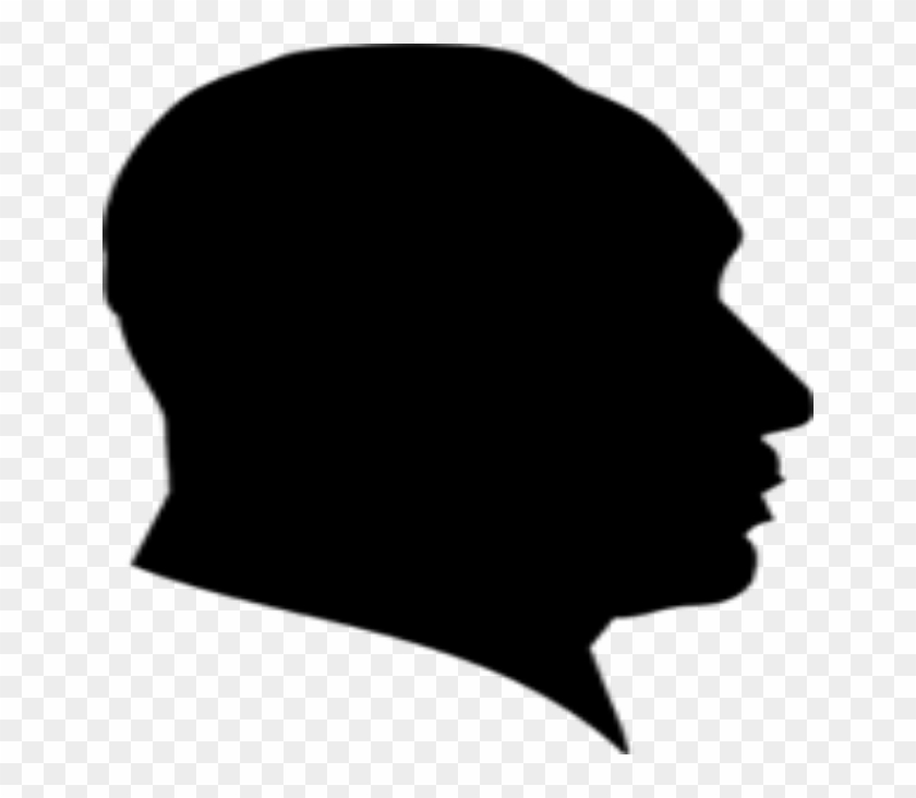 Man Side Face Vector , Png Download - Silhouette Of Martin Luther King Jr Clipart #5846428