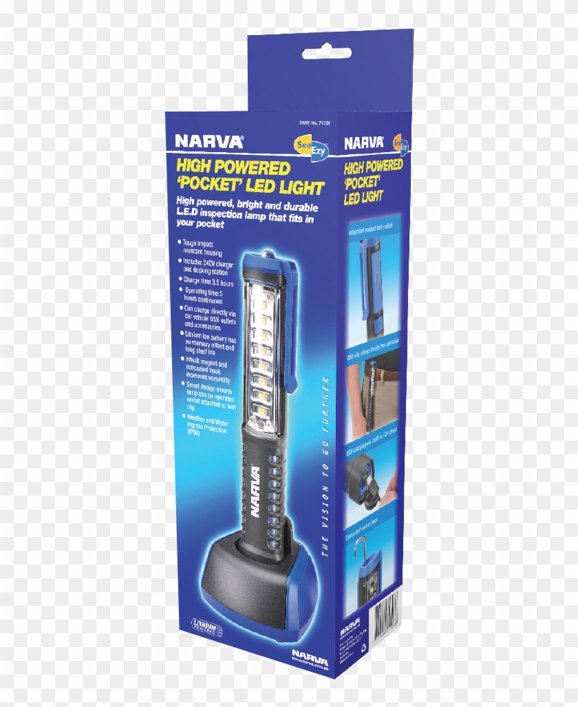 'high Powered Pocket' Rechargeable L - Light Clipart