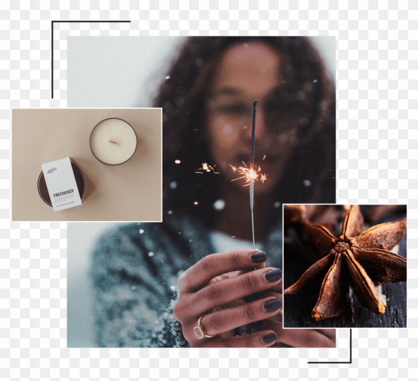 Lookbook Montage Firecracker - Woman Clipart