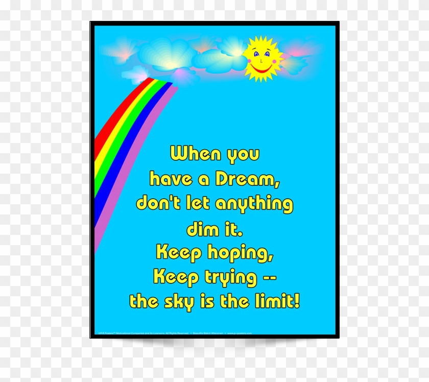 When You Have A Dream - Graphic Design Clipart #5847637