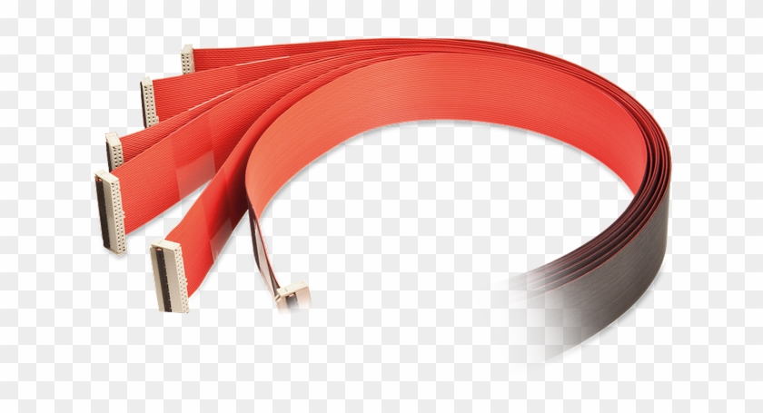 Ribbon Cables Are Multi Conductor Cables In A Parallel - Belt Clipart #5847641