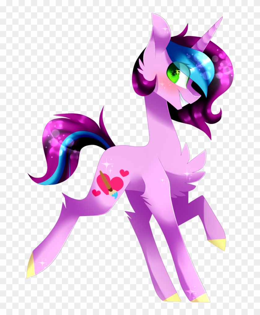 Artist Huirou Chest Fluff Female Mare - Cartoon Clipart