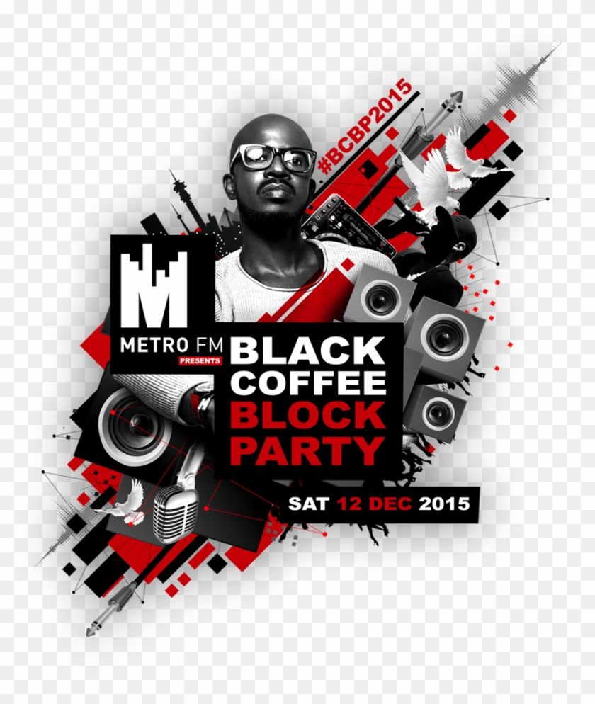 Win Tickets To Black Coffee Block Party - Black Coffee Block Party 2016 Clipart