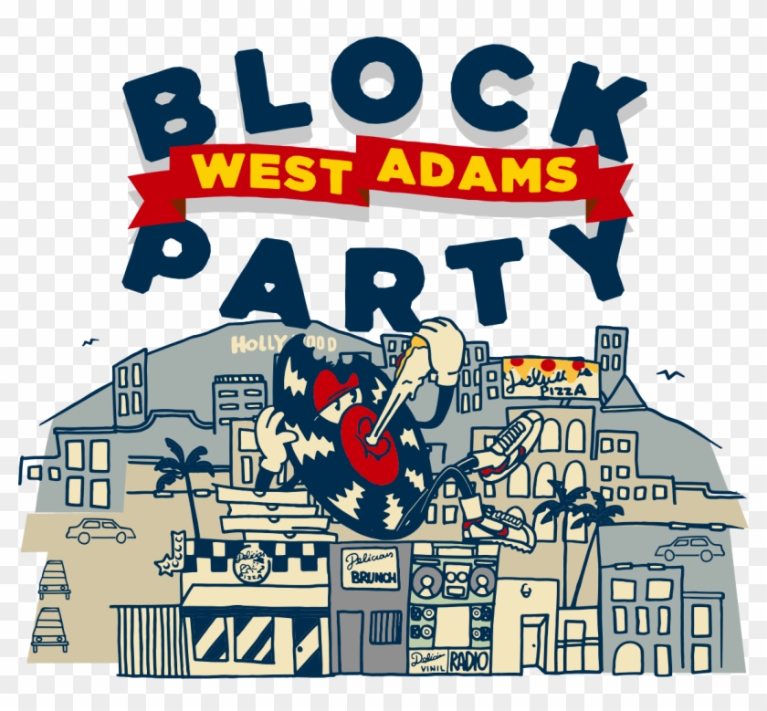 West Adams Block Party Clipart #5848198