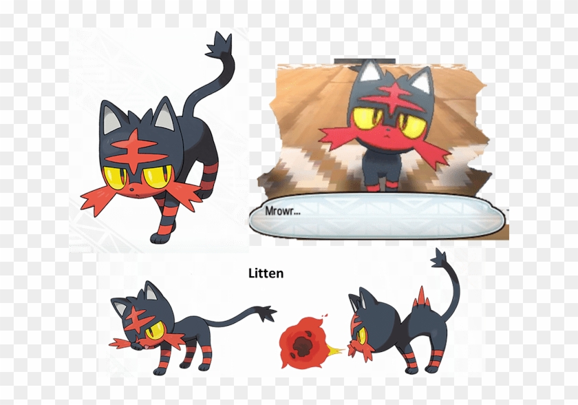Pokemon 7 Gen Starter Clipart