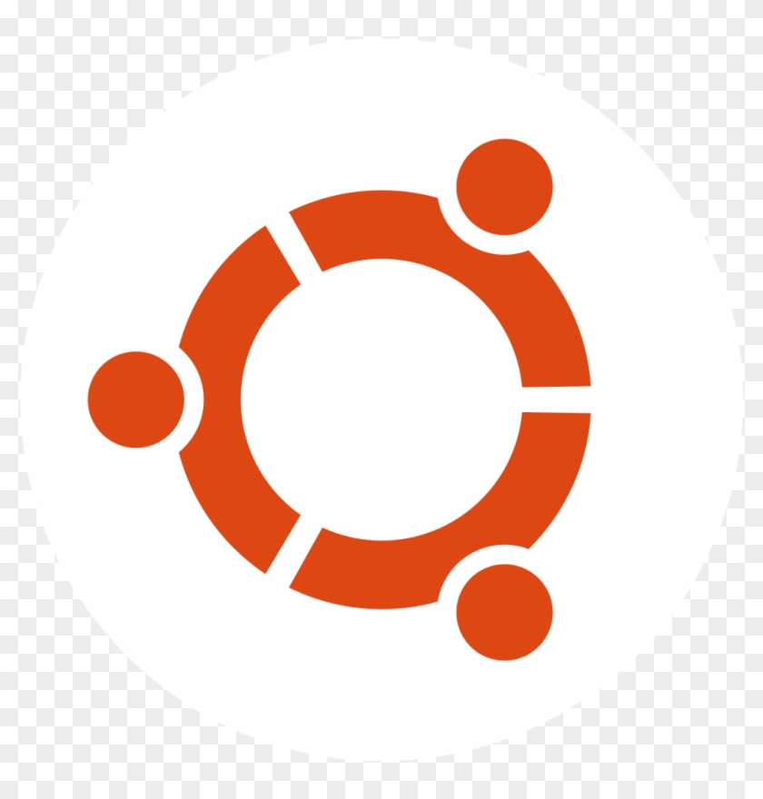 Logo Ubuntu Cof White Orange Hex - Ubuntu Logo Clipart