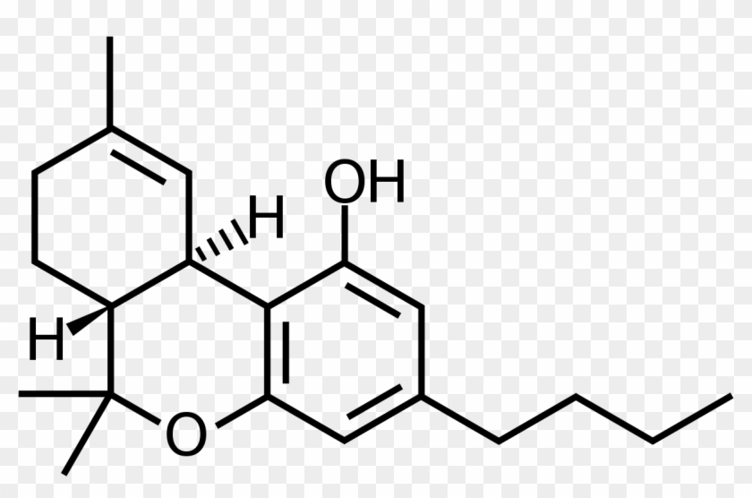 File - Tetrahydrocannabinol-c4 - Svg - 3 5 Dimethylphenol Clipart