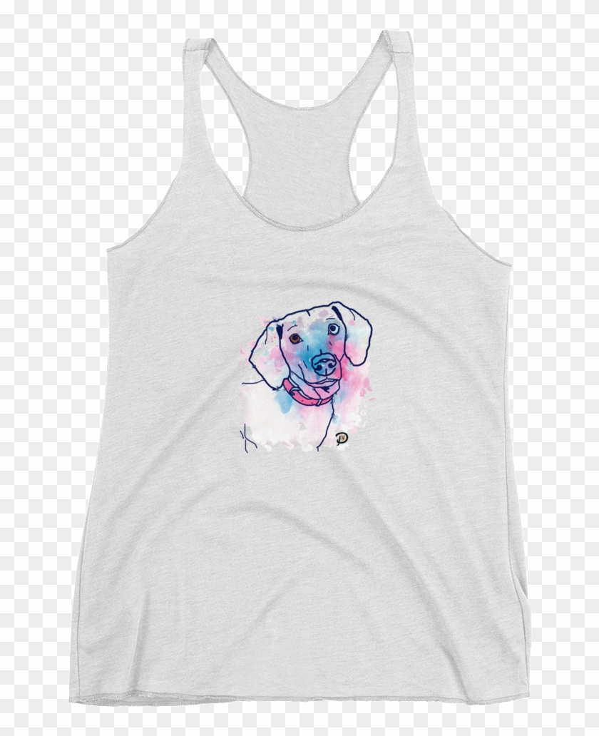 Lady Boo Artsy Women's Racerback Tank - Top Clipart