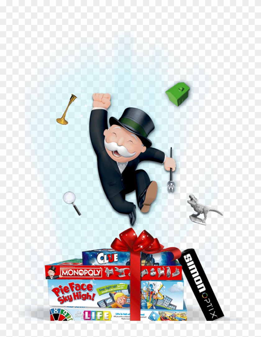 Monopoly Game Characters - Cartoon Clipart