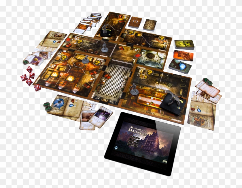 Mad20 Full-layout - Mansions Of Madness 2nd Edition Tiles Clipart #5848523