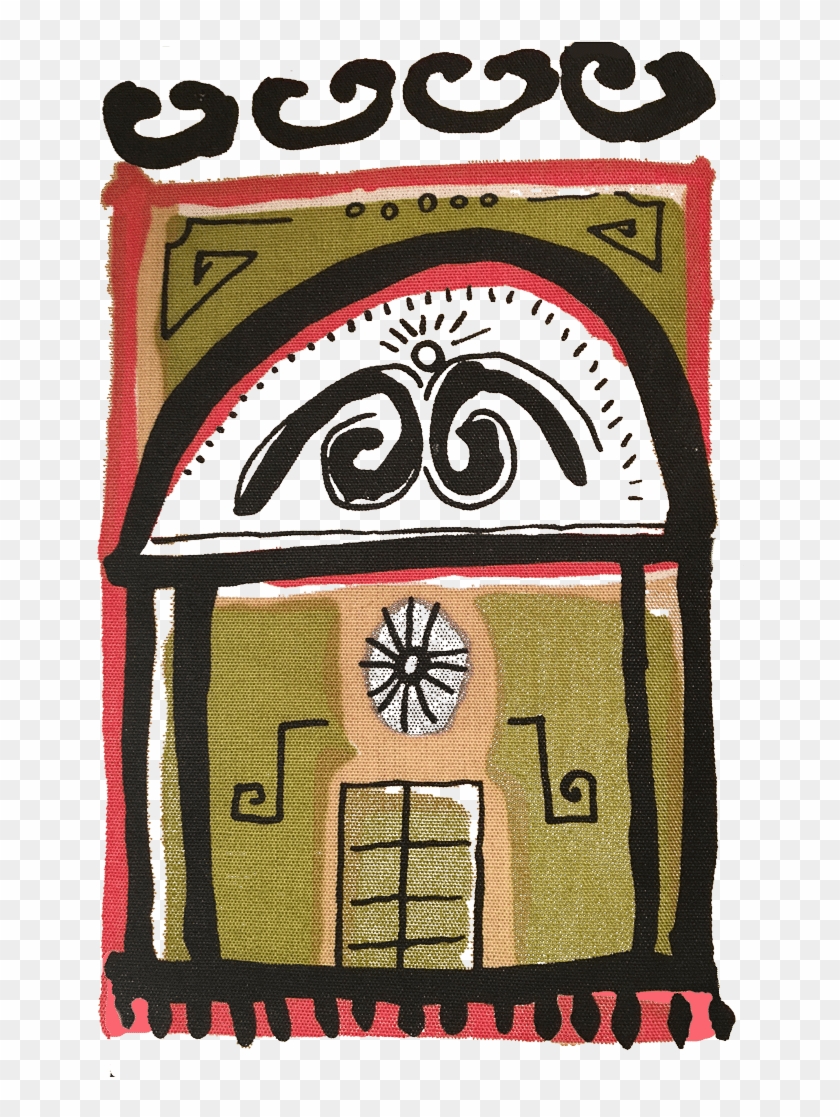 Artsy House Design - Illustration Clipart