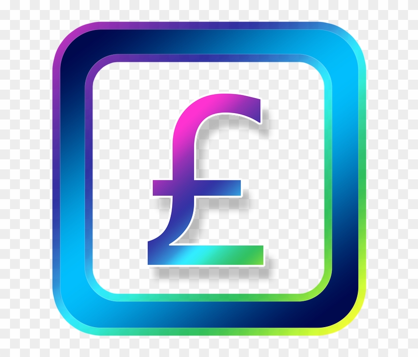 Icon Pound Money Currency Symbols Online Internet - ค่า เงิน ฝรั่งเศส สัญลักษณ์ Clipart