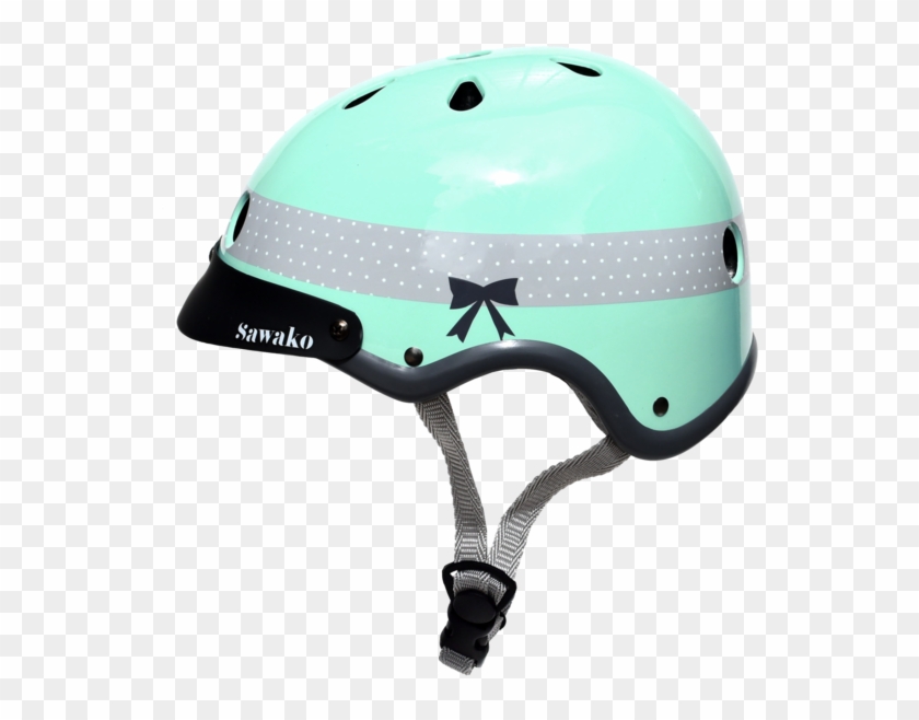 Light Green Bike Helmet Clipart