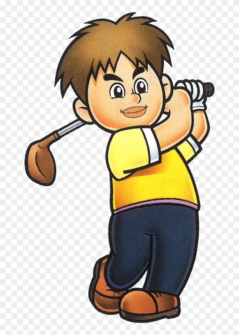 Like, Just Look At This Dude - Mario Golf 64 Charlie Clipart
