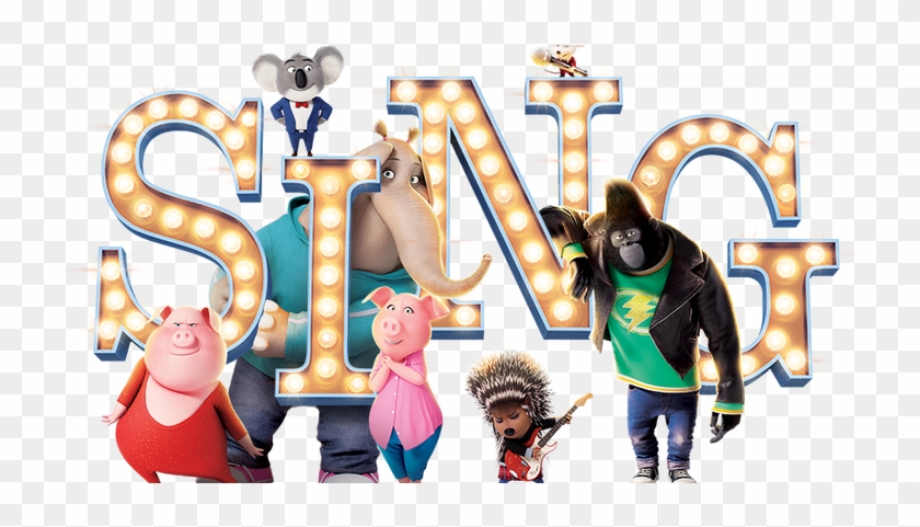 Movie In The Park - Sing Movie Clip Art - Png Download #5849212