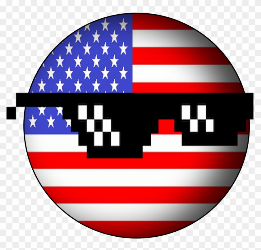 Estados Unidos Png - American Flag Round Clipart