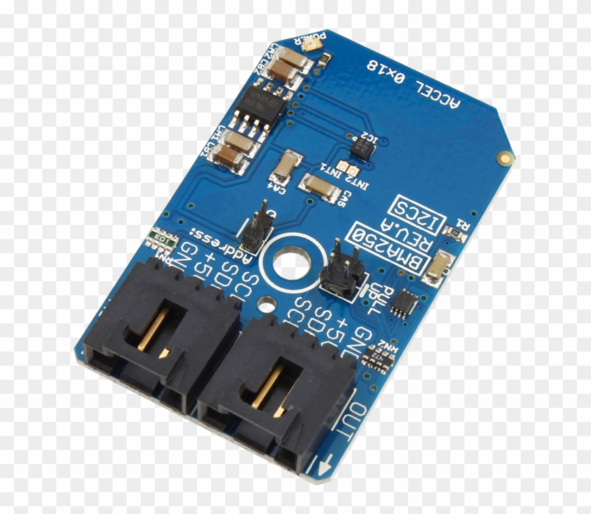 Bma250 I2c Acceleration Sensor - Bh1745nuc Module Clipart