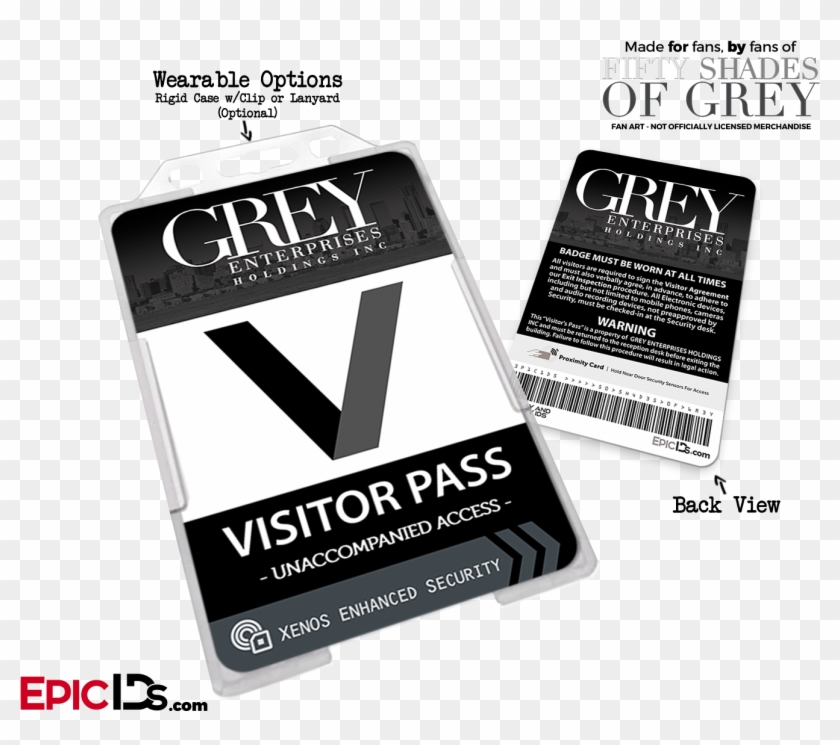 Enterprises Of Cosplay Visitor Pass Epic Ids - Mobile Phone Battery Clipart #5850141