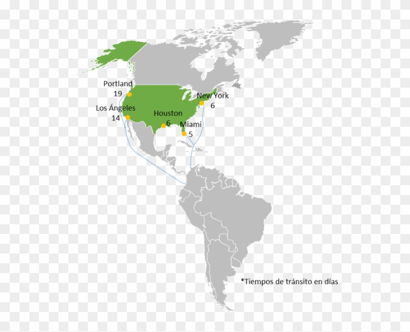 Estados Unidos Posee Una Infraestructura Portuaria - Spain From United States Clipart