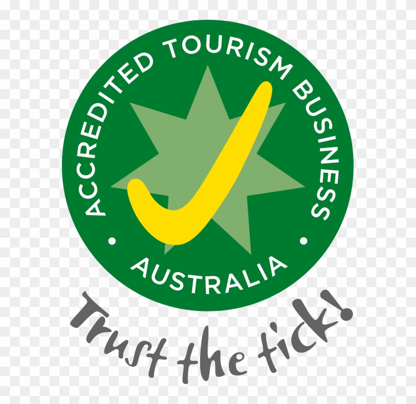 Accreditation Trust The Tick Logo - Accredited Tourism Business Australia Clipart #5850387