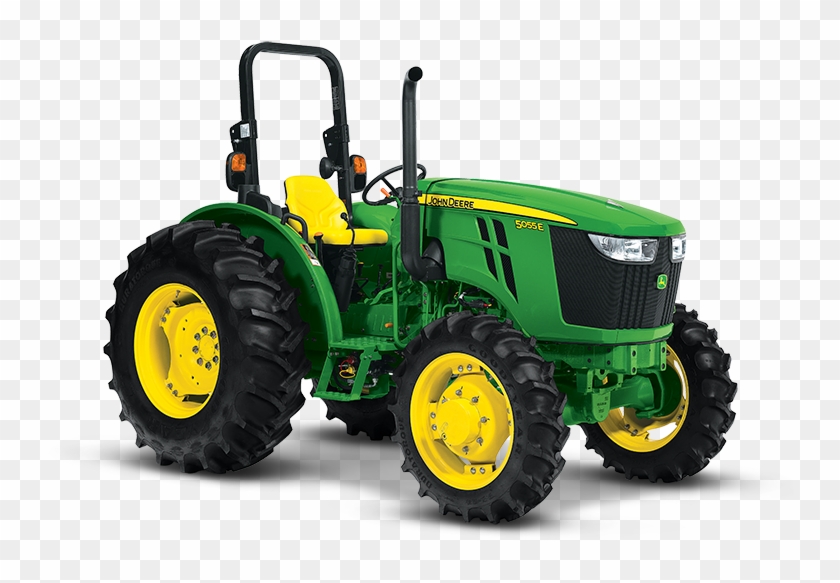 John Deere Tractor Png - 2017 John Deere 5045e Clipart #5850389