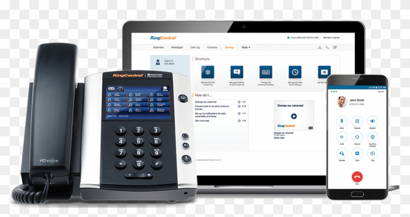 Towner Communications Partners With Ringcentral - Ringcentral Phone Clipart #5851026