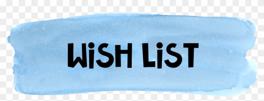 Wee Care Wish List - Electric Blue Clipart #5851225